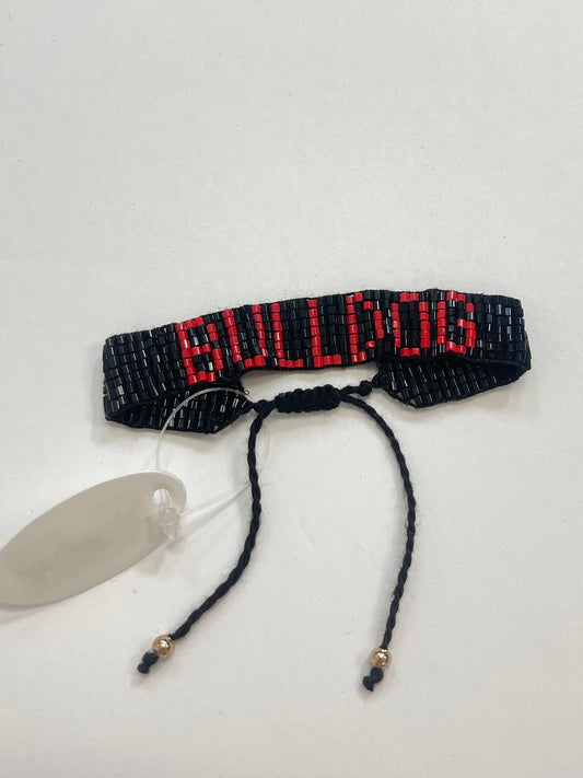 Beaded Bulldog Bracelet