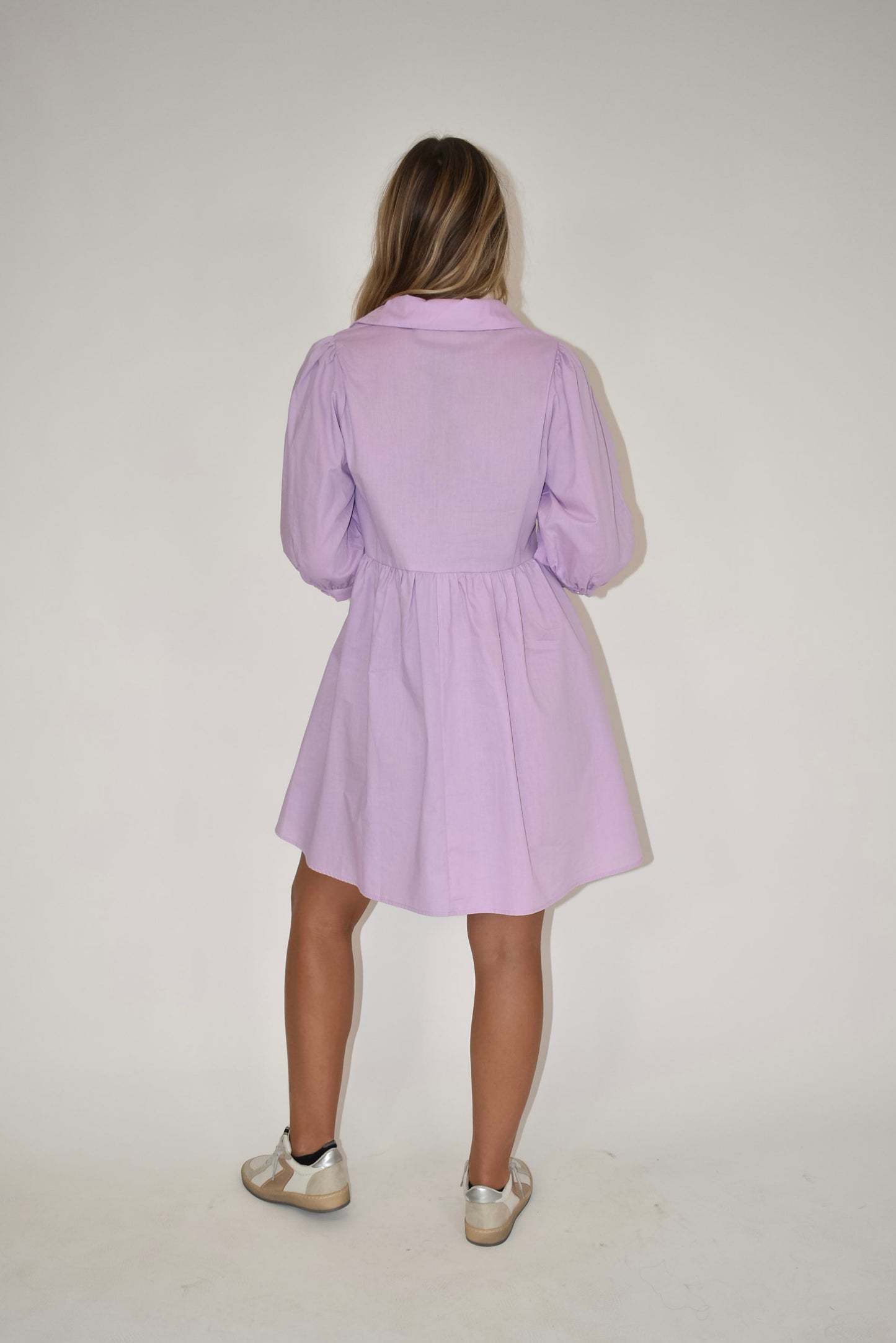 Lavender Flare Dress