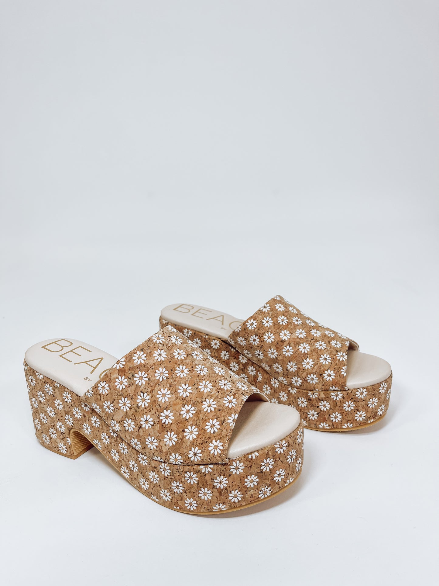 Matisse Cork Daisy Platform Sandal