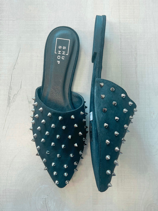 SHU SHOP Studded Mule Flats