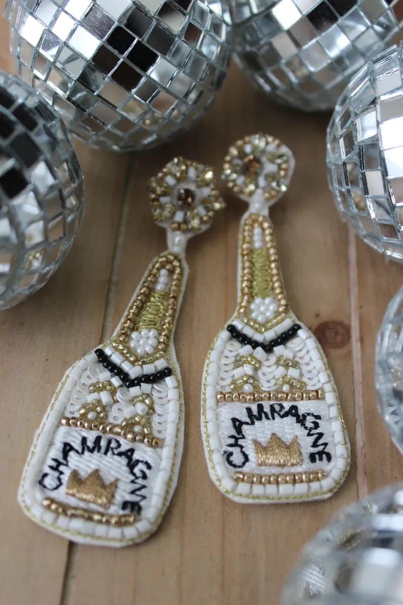 Champagne Earrings