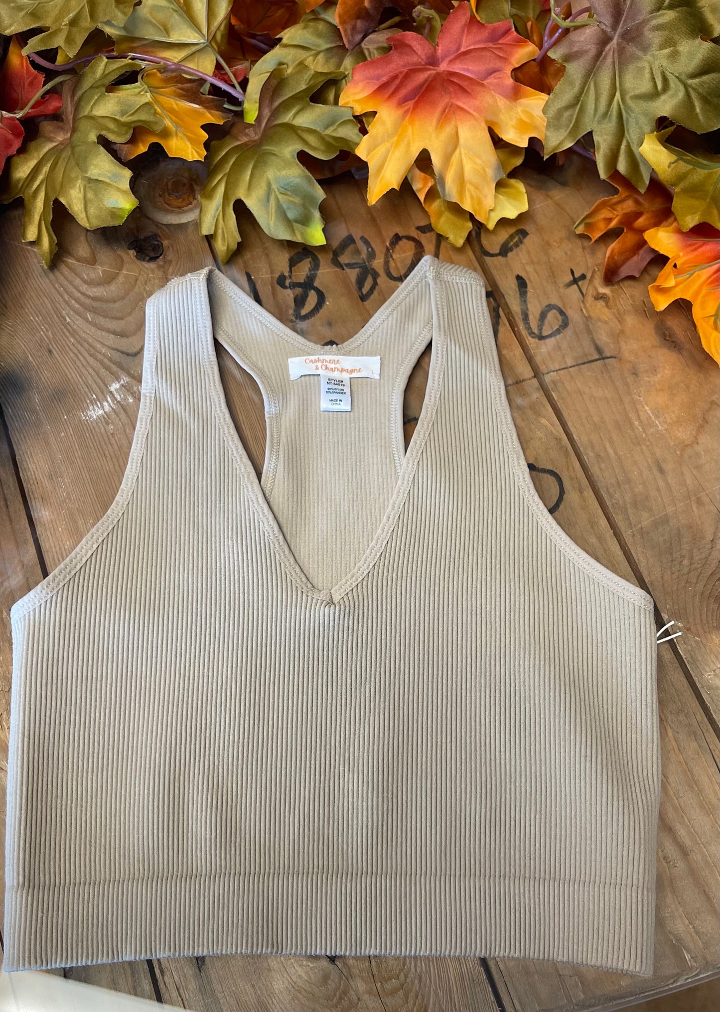 Ribbed Racerback Cami