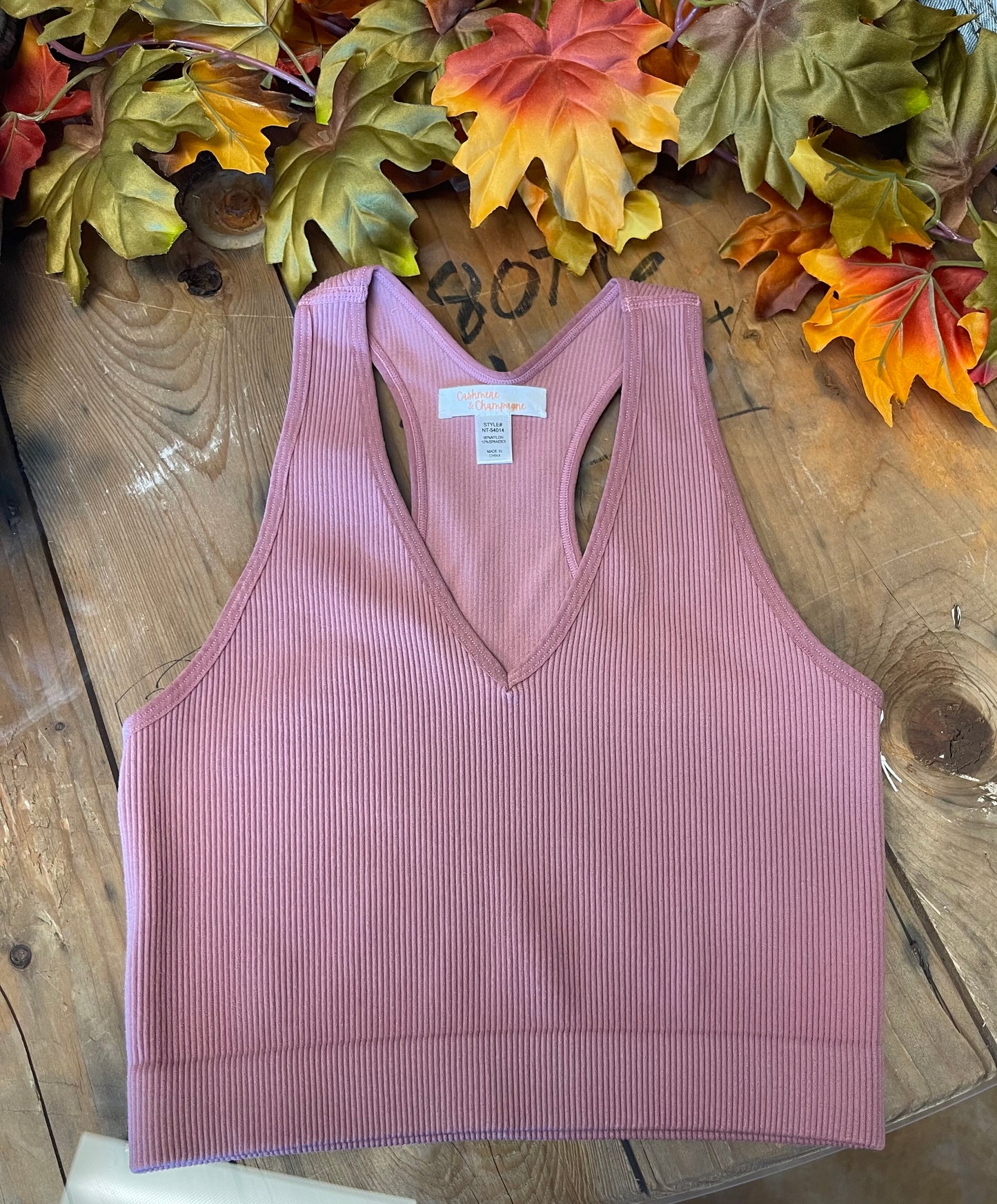 Ribbed Racerback Cami