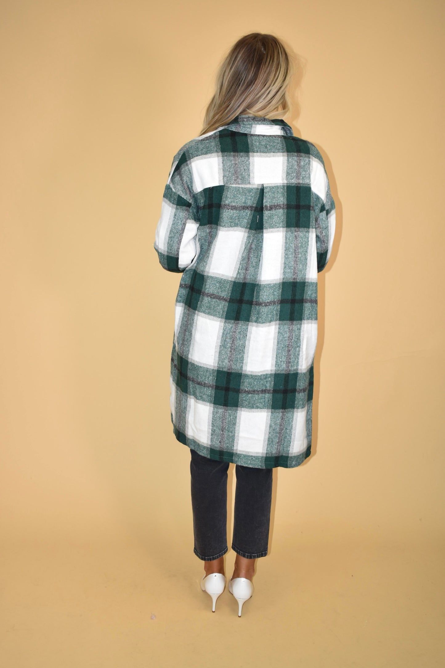 Green Flannel Coat