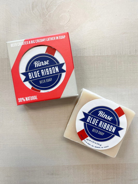 Rinse Bath & Body Co. Beer Soap - Blue Ribbon