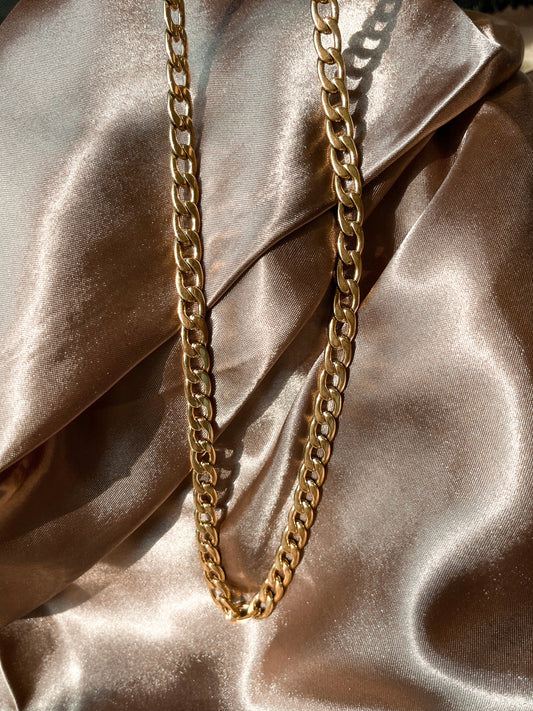 Thick Gold Chain Necklace Waterproof