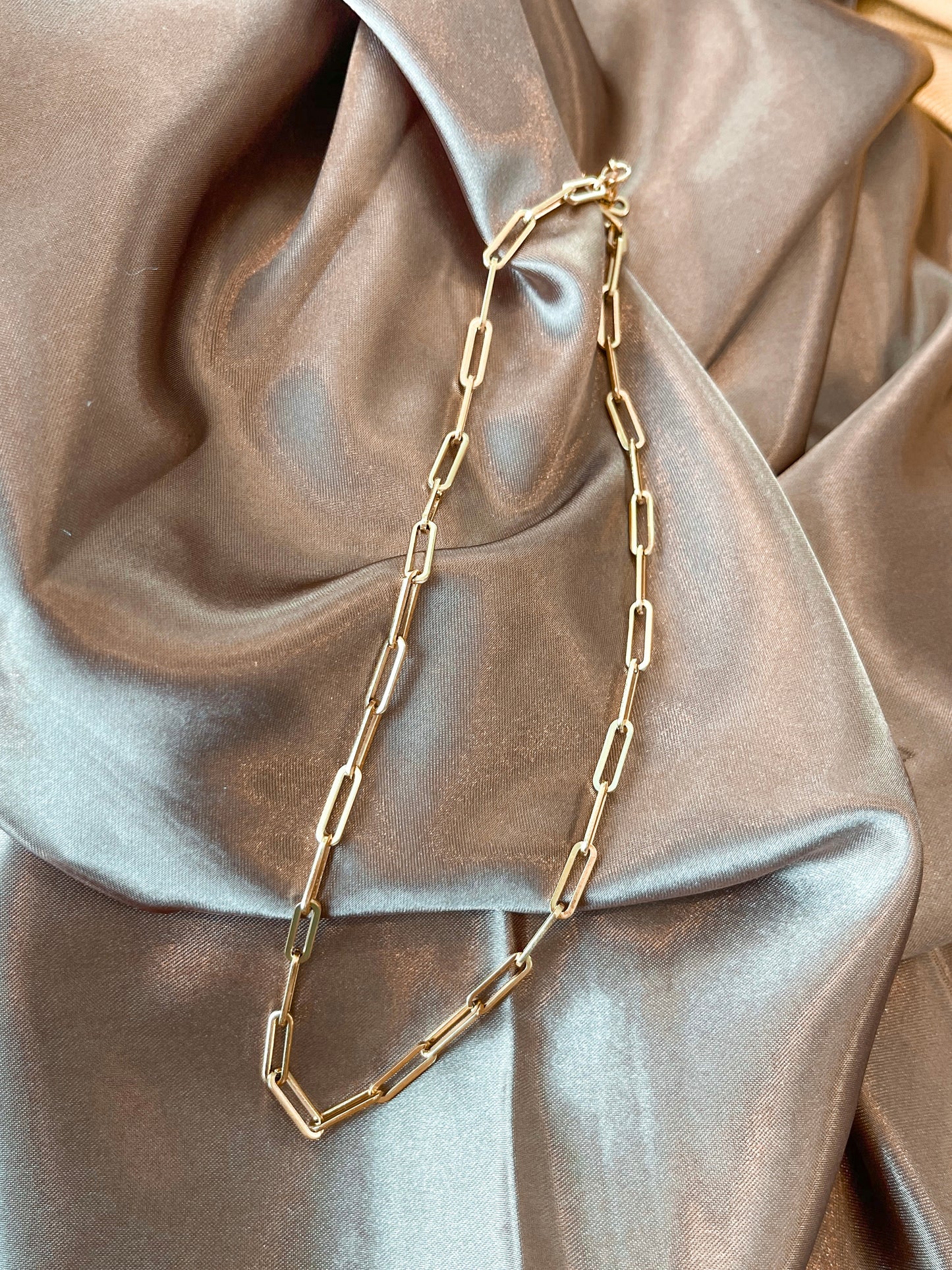 Gold Chain Necklace Waterproof