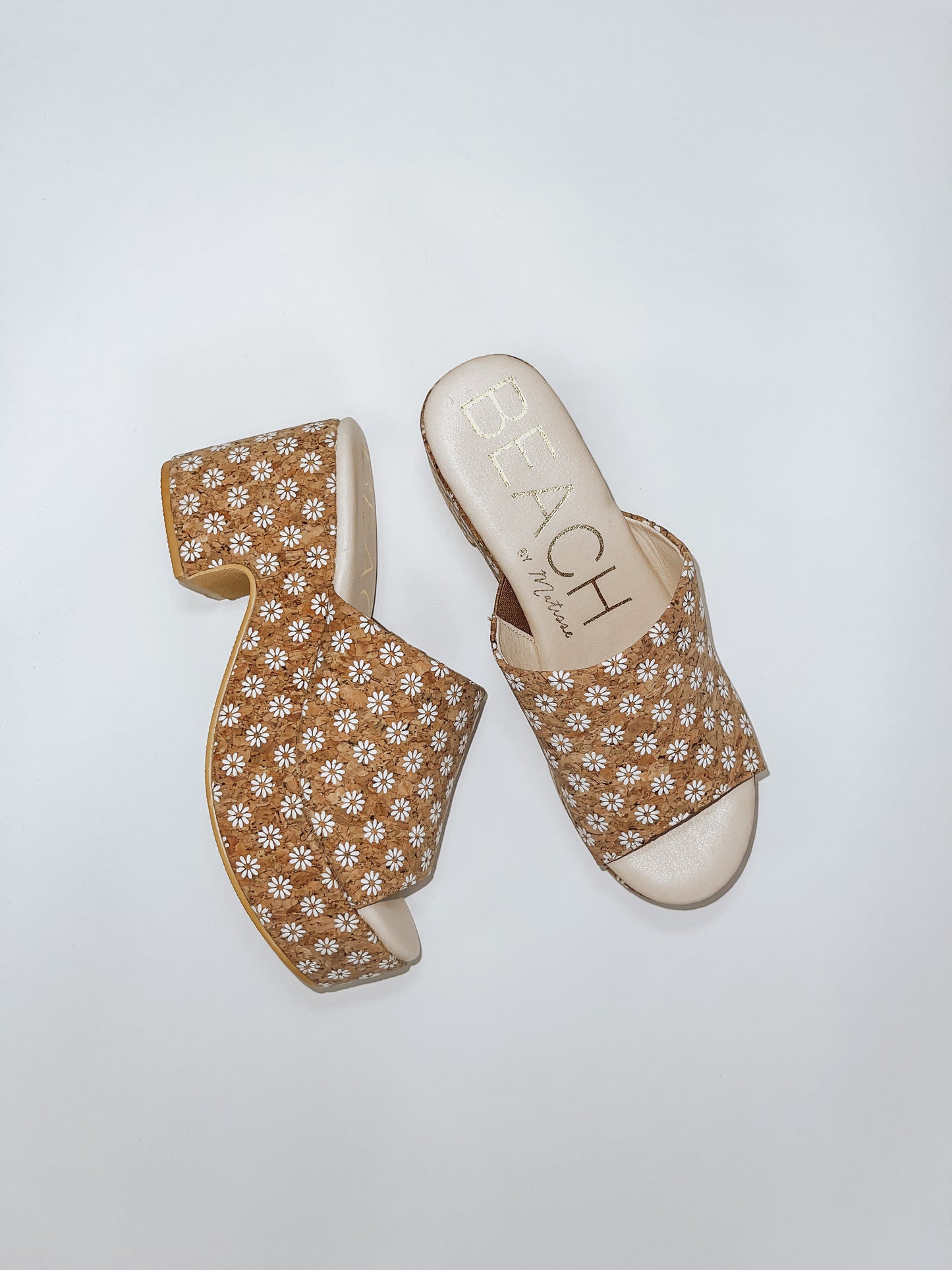 Matisse Cork Daisy Platform Sandal