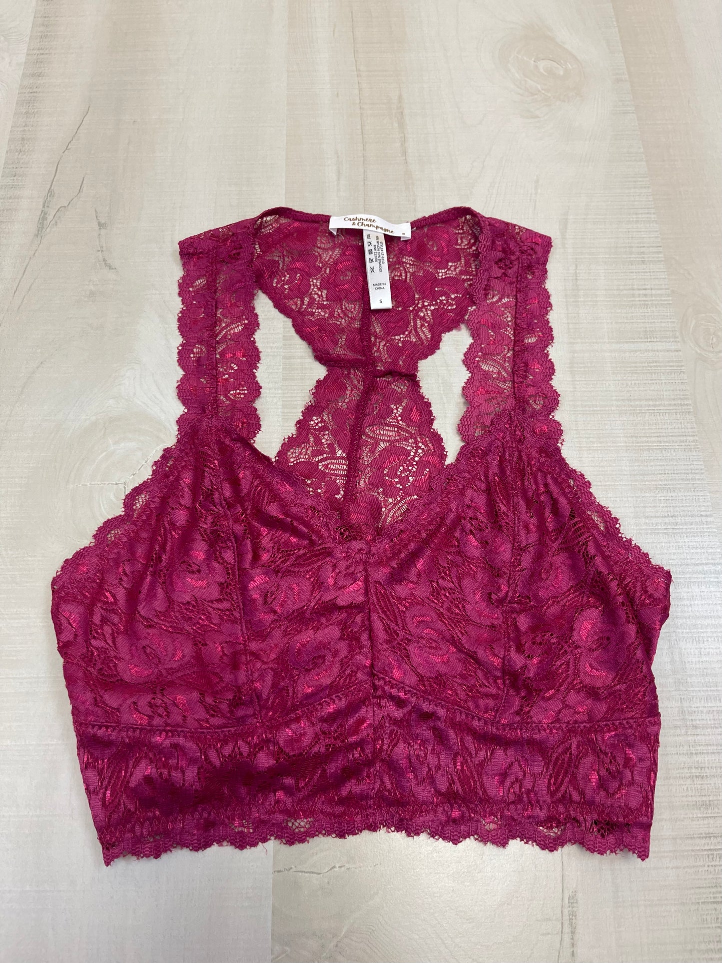 Lace Hourglass Racerback Bralette